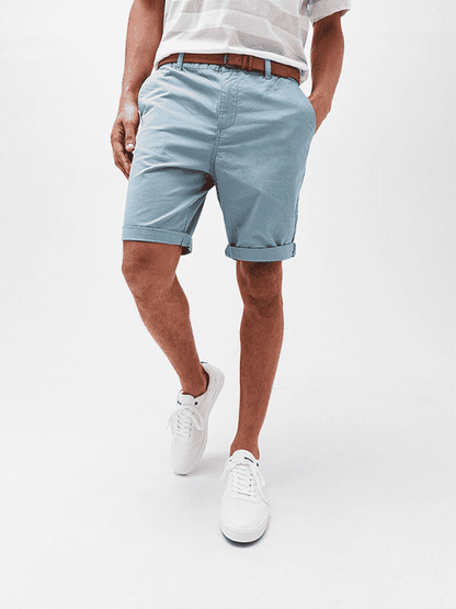 Black Shorts with Belt