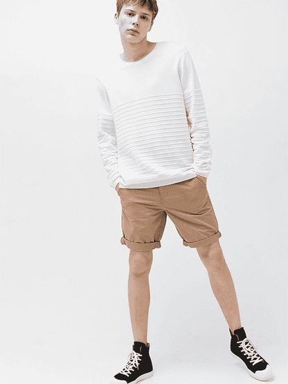 Black Shorts with Belt